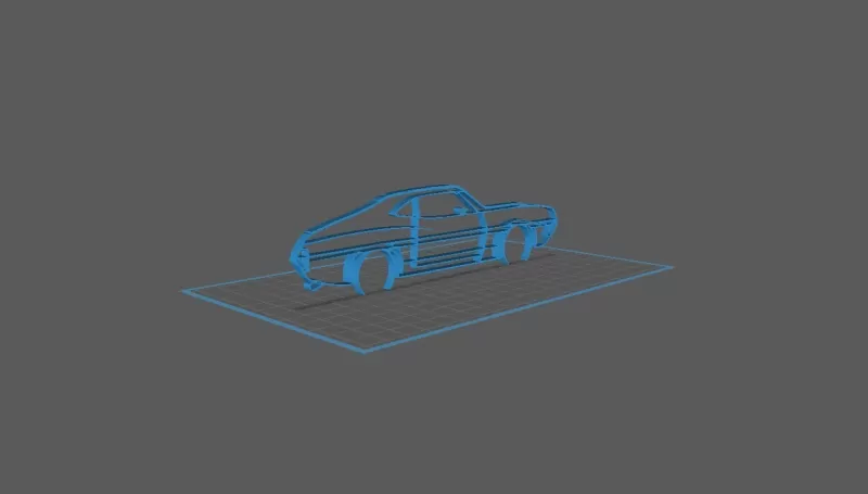 Ford - Gran Torino Wall Art - Model preview 2