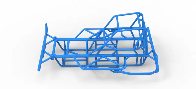 Frame of BriSCA Micro Formula 2 Stock Car Scale 1:16 - Model preview 8