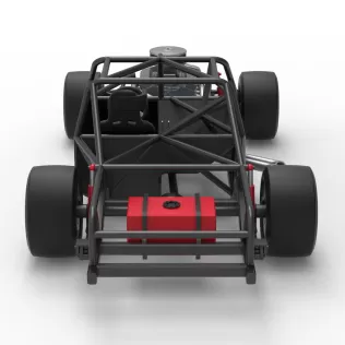 Vintage Asphalt Modified stock car Base V7 Scale 1:25 - Model thumbnail 16