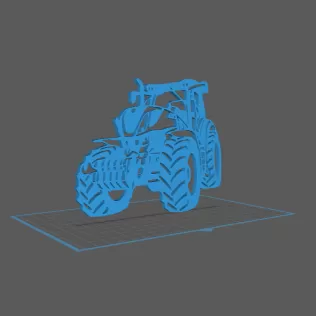 Tractor - New Holland Wall Art - Model thumbnail 1