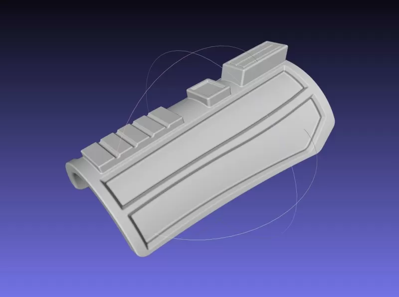 Star Wars The Mandalorian Cara Dune Arm Piece - Model preview 1