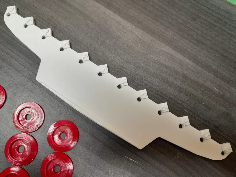Sheet Metal Body Tools and Washer - Model preview 3