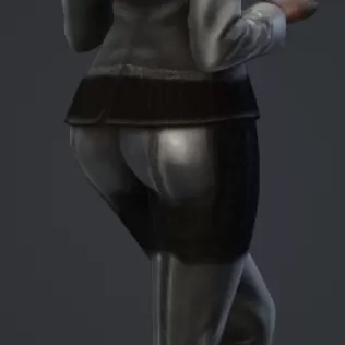 Frau mit dunklen haaren - Model thumbnail 3