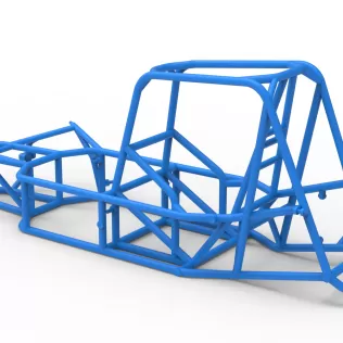 Frame of Silver Crown Car Version 2 Scale 1:25 - Model thumbnail 9