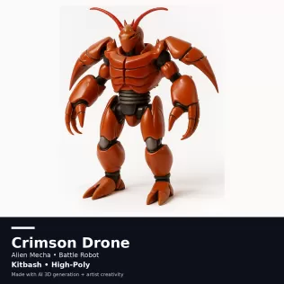 Creature & Mecha Kitbash Collection - Model thumbnail 20