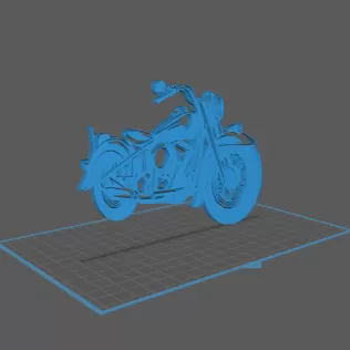 Harley Davidson - WLA Wall Art - Model thumbnail 1