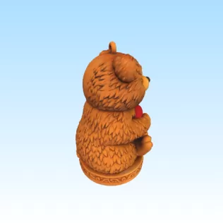 Bear with Heart (Decorative Figure)