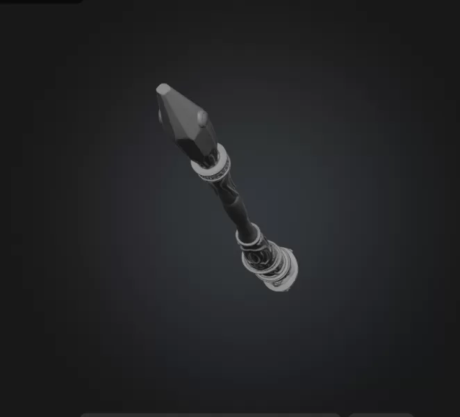 wizard wand - Model preview 2