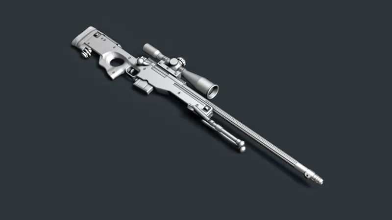 AWP Sniper Rifle RoZ - Model preview 6