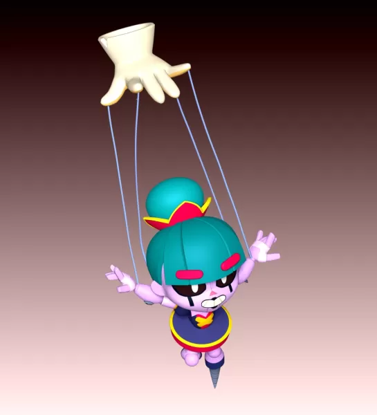 Gigi - Brawl Stars - Model preview 7