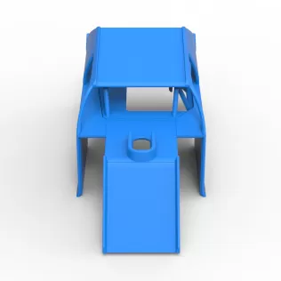 Shell of Mod Lite Race car Scale 1:25 - Model thumbnail 6