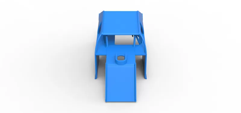 Shell of Mod Lite Race car Scale 1:25 - Model preview 6