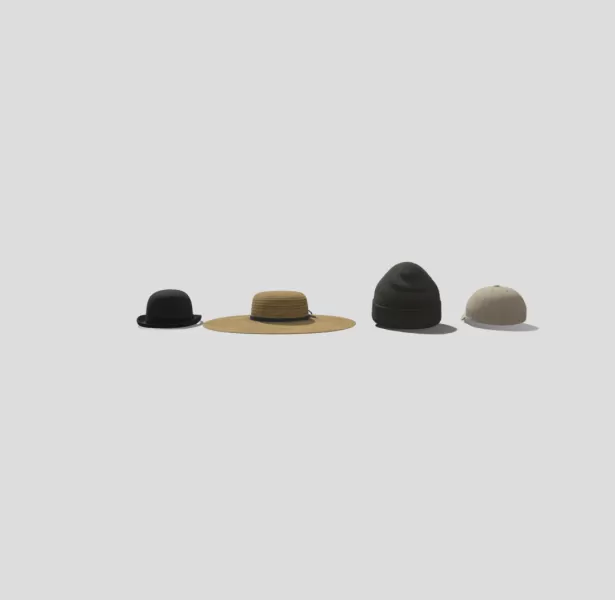 Headwear Collection - Model preview 3