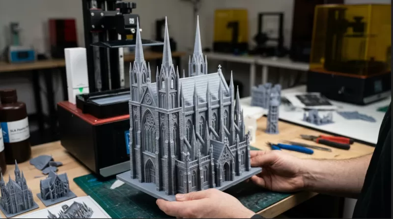 Gothic cathedral - Model preview 5