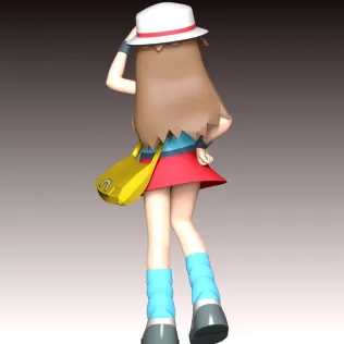 Leaf - Pokemon - Model thumbnail 9