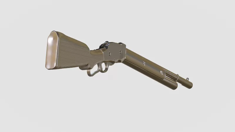 Shotgun 1887 #RoZ - Model preview 3
