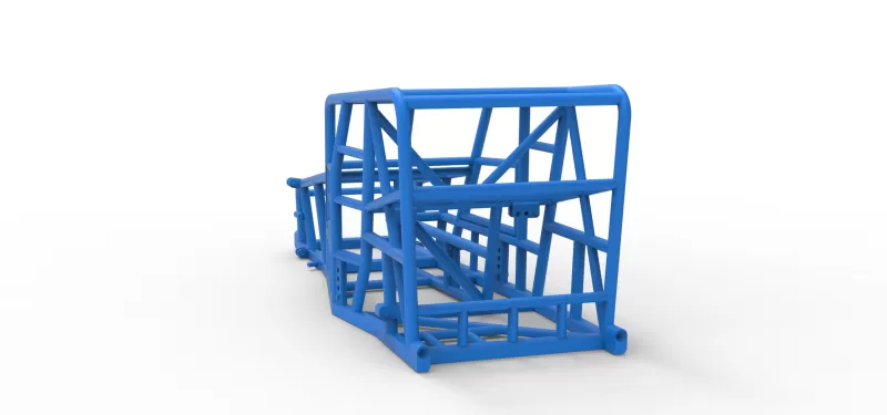 Frame of Dwarf car Scale 1:25 - Model preview 10