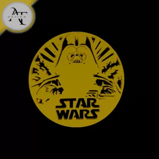 Star Wars - Silhouette - 2D Wall Art Decor