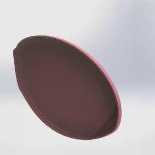 Leaf Soap Dish with Removable Veins - Model thumbnail 8