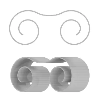 Next Color palette Ionic Bench, Lori Beckerman - Model thumbnail 2