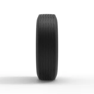 Front wheel of Vintage Champ car Version 2 Scale 1 to 25 - Model thumbnail 4