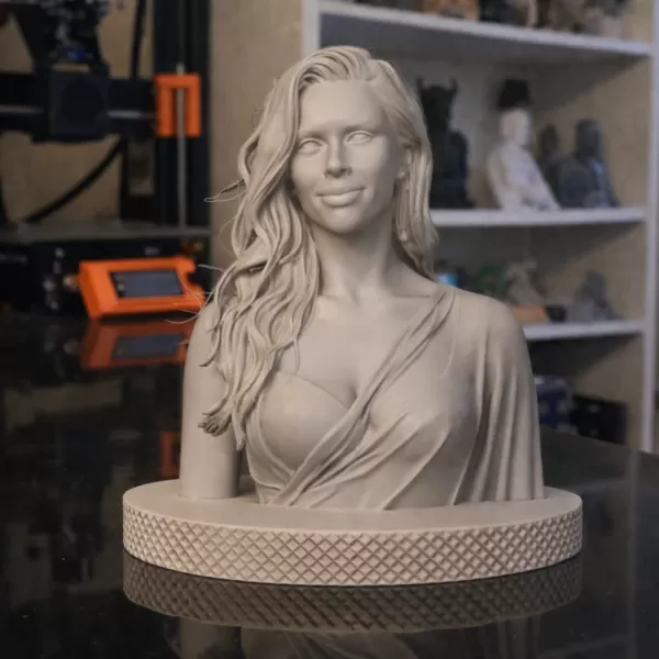 Scarlett Johansson 3D - Model preview 1