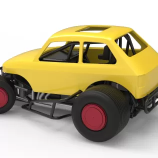 Super rod Version 2 while turning Scale 1:25 - Model thumbnail 12