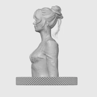 Lena Headey 3D Bust Print - Model thumbnail 5
