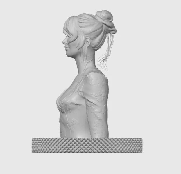 Lena Headey 3D Bust Print - Model preview 5