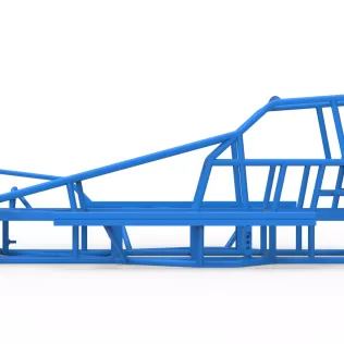 Frame of BriSCA Formula 1 Stock Car Version 2 Scale 1:25 - Model thumbnail 6