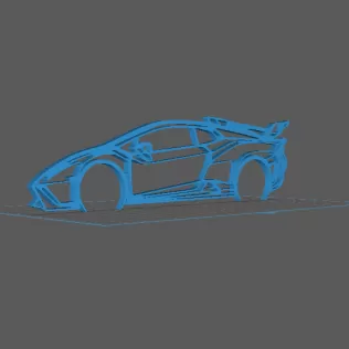 Lamborghini - Huracan Wall Art - Model thumbnail 1
