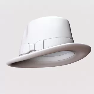 Fedora Hat #RoZ - Model thumbnail 4