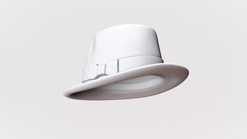 Fedora Hat #RoZ - Model preview 4