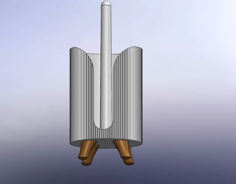 🧻✨ Smart Modern Paper Towel Holder | Minimal & Functional Kitch - Model preview 4