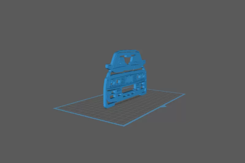 BMW - M3 Wall Art - Model preview 1