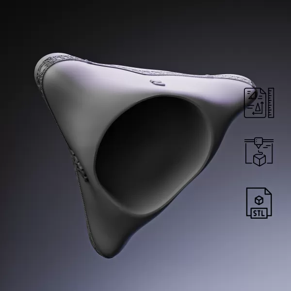 Three-Cornered Pirate Hat #RoZ - Model preview 5