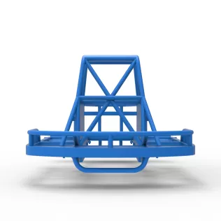 Frame of New Zealand Vintage Stock car Scale 1:25 - Model thumbnail 12