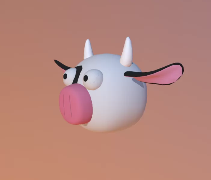Cowhead - Model preview 2