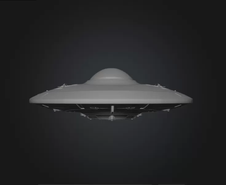 Ufo ship - Model preview 2