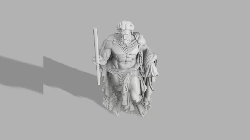 Zeus - Lord of the Thunder - Model preview 7