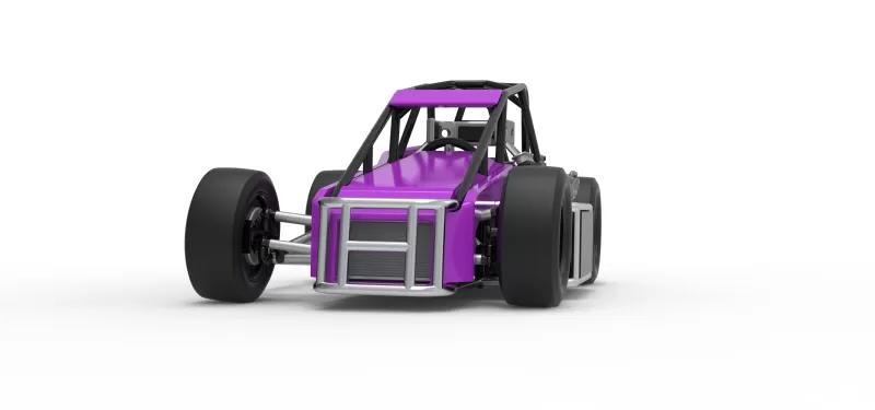 Three Quarter Midget Scale 1:25 - Model preview 6