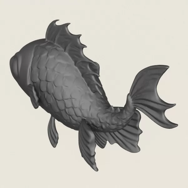 Fish 07 Print Ready 3D Model - Model preview 5