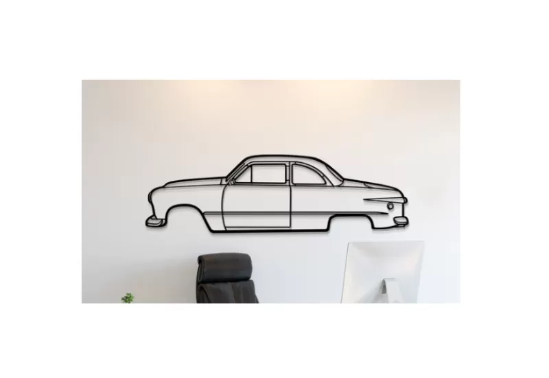 Ford - Club coupe 1949 Wall Art - Model preview 1