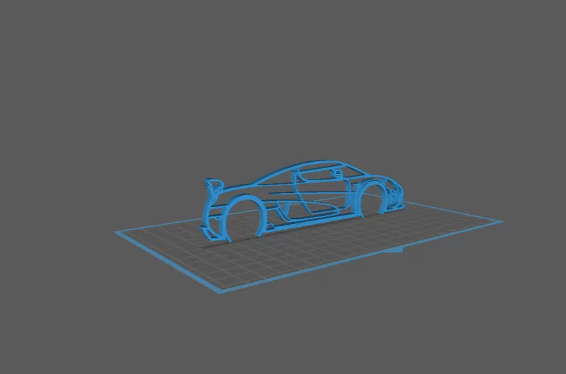 Koenigsegg - Agera RS Wall Art - Model preview 2