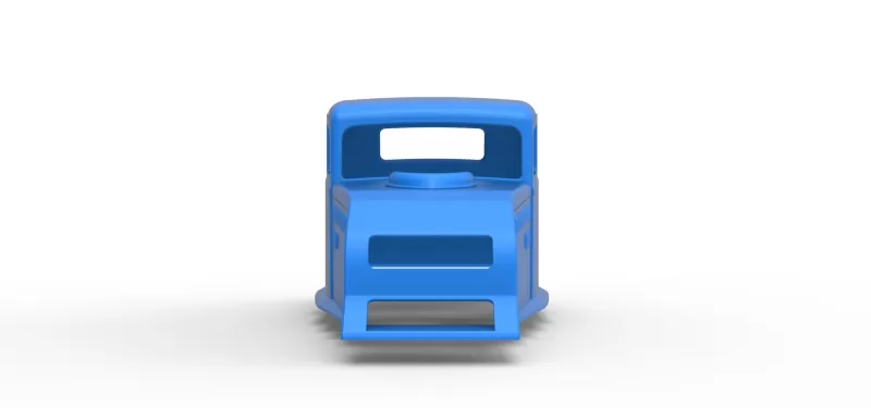 Shell of Canadian vintage modified stock car Scale 1:25 - Model preview 5