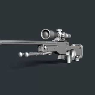 AWP Sniper Rifle RoZ - Model thumbnail 2