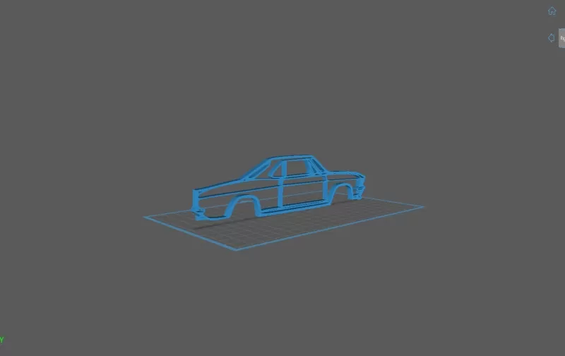 Chevrolet - Corvair 1966 Wall Art - Model preview 2