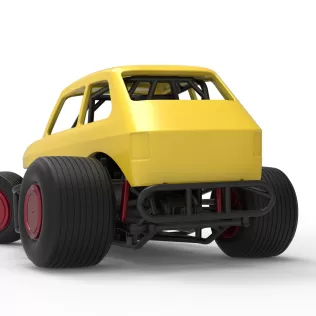 Super rod Version 2 while turning Scale 1:25 - Model thumbnail 15