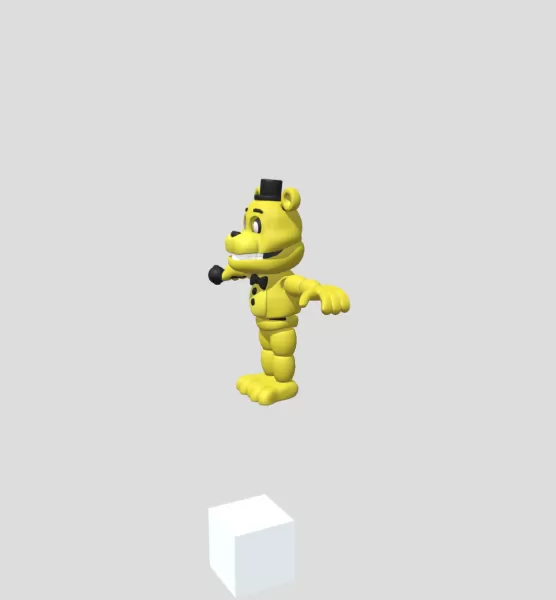 Golden Freddy - Model preview 2