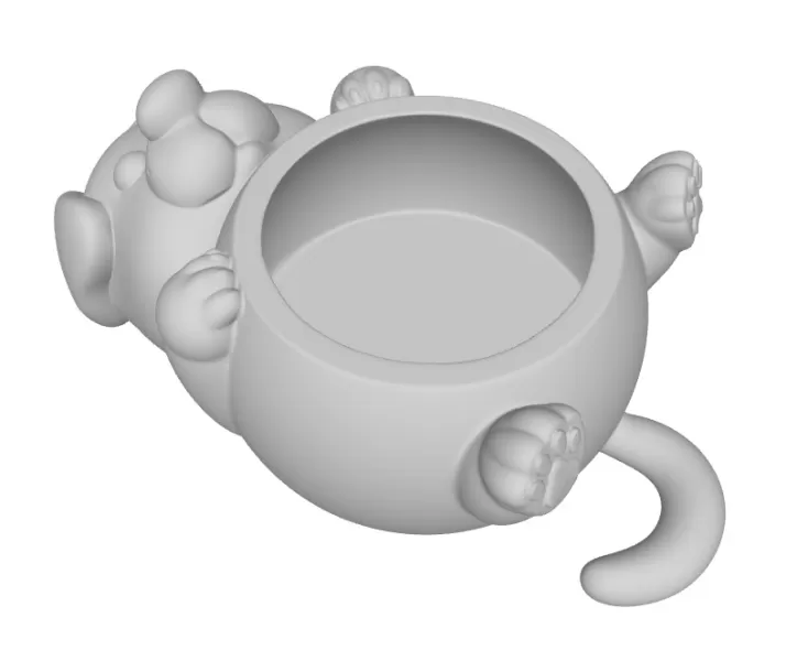 Plant pot - Model preview 1